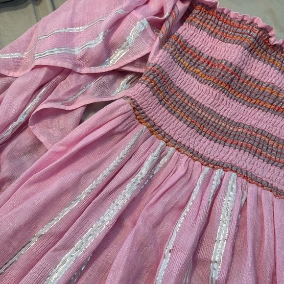 💕Pitusa Pink Silver Dress BNWT ShopMorley Boutique💕 - Picture 10 of 15